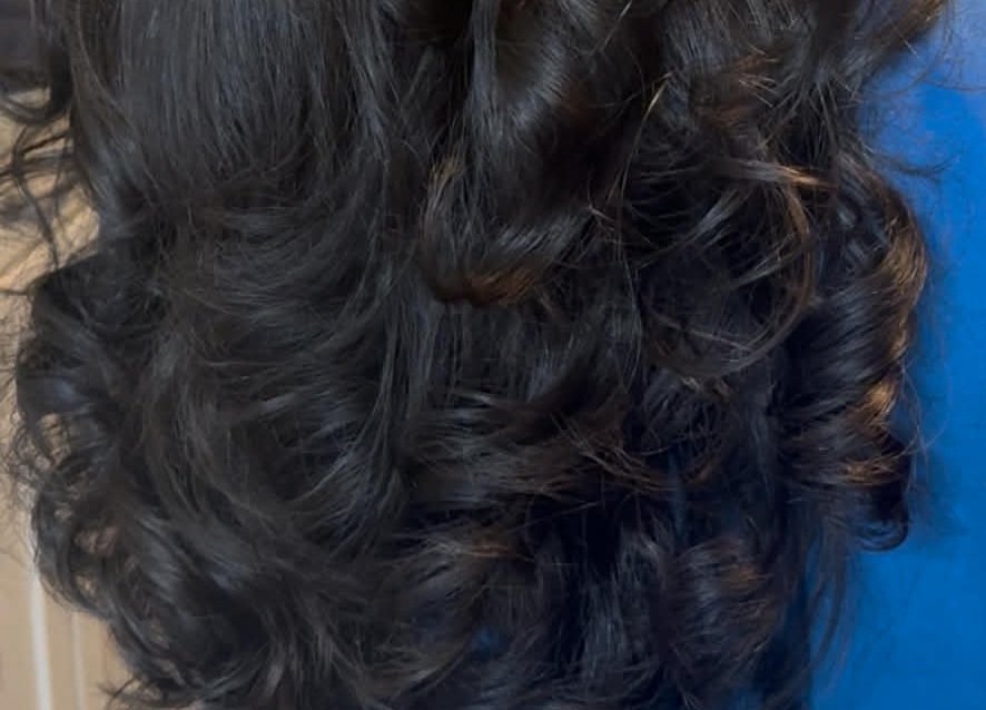 DevaCut curly haircut in MetroWest Orlando at Julia's Botanical Salon