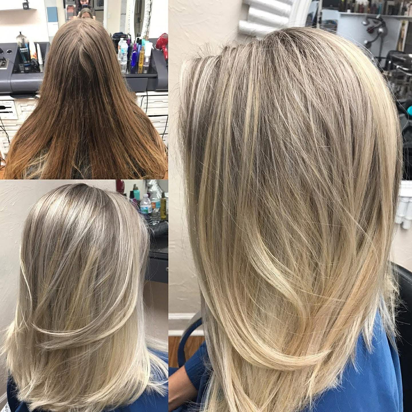 Blonde specialist Julia's Botanical Salon Orlando