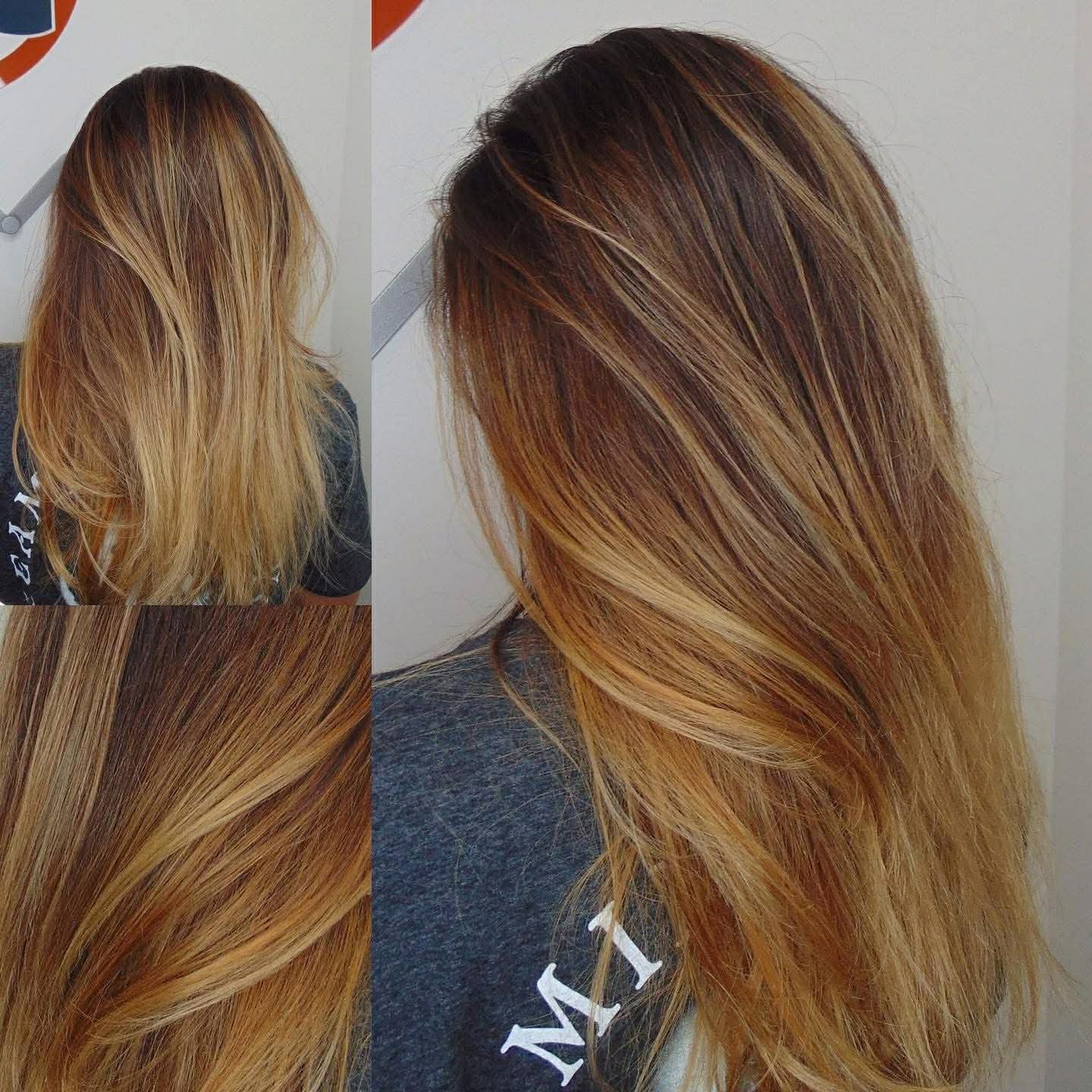 Balayage results Orlando hair salon