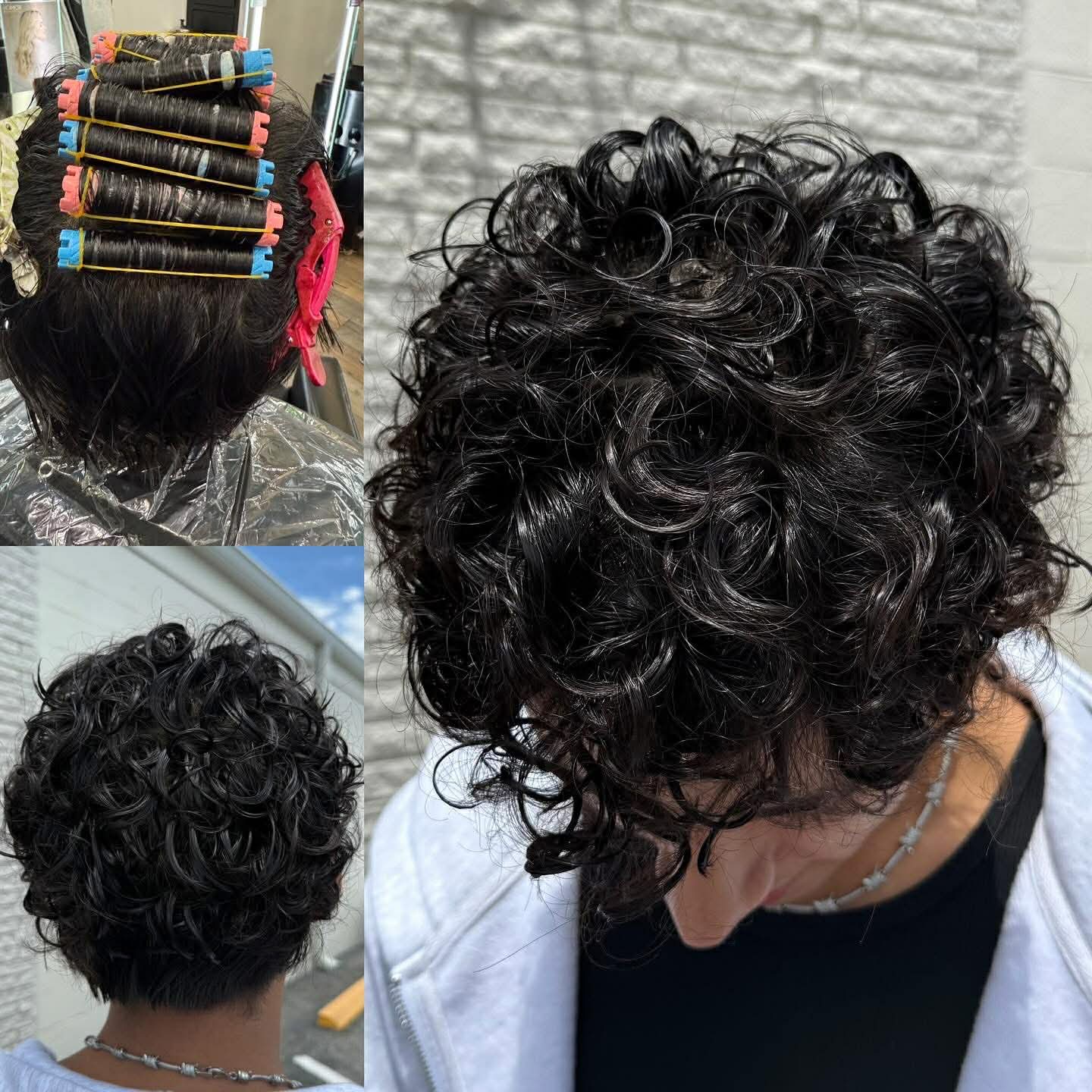 Digital perm curls Orlando