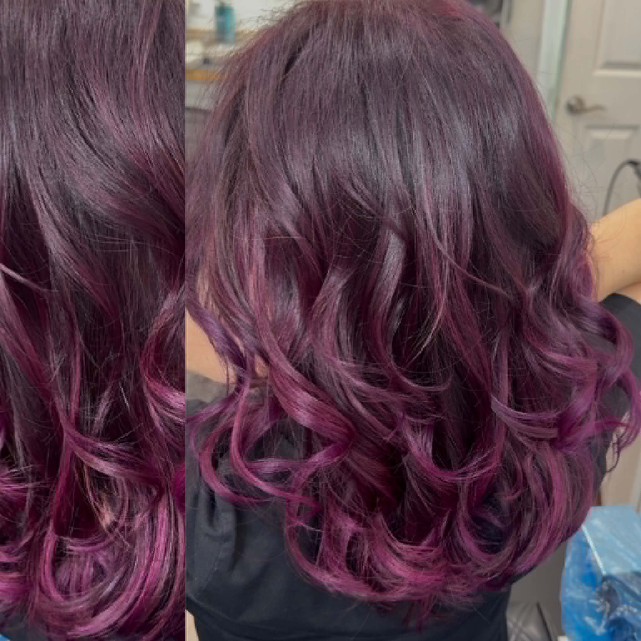 Vivid purple hair color Orlando